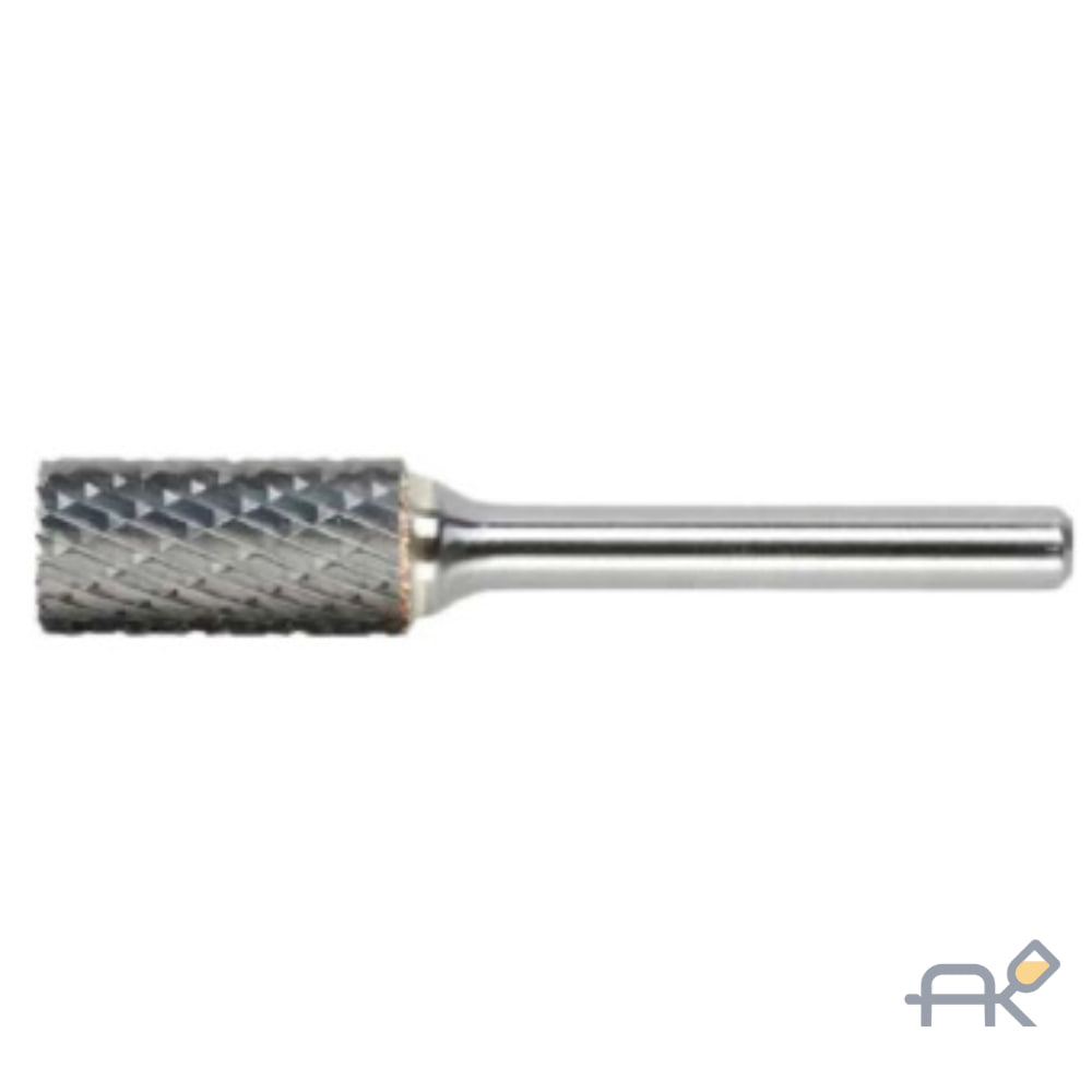 Борфреза цилиндрическая с торцевыми зубьями 12x25x70x6 мм.. Тип В. WUMAX 1616001041